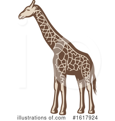 Giraffe Clipart #1617924 by Vector Tradition SM