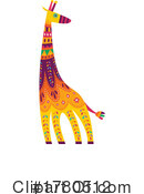 Giraffe Clipart #1780512 by Vector Tradition SM