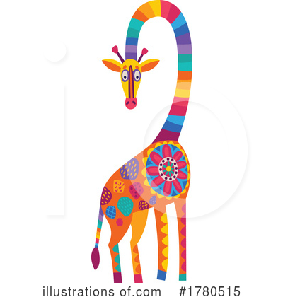 Giraffe Clipart #1780515 by Vector Tradition SM