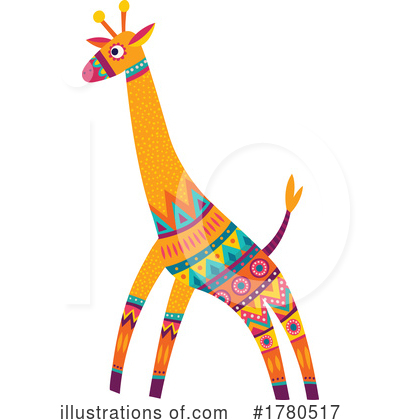 Royalty-Free (RF) Giraffe Clipart Illustration by Vector Tradition SM - Stock Sample #1780517