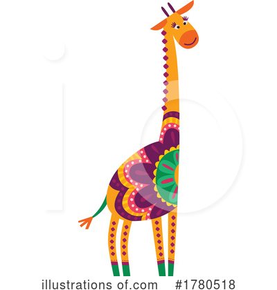 Royalty-Free (RF) Giraffe Clipart Illustration by Vector Tradition SM - Stock Sample #1780518