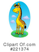 Giraffe Clipart #221374 by visekart