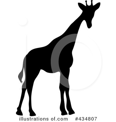 Royalty-Free (RF) Giraffe Clipart Illustration by Pams Clipart - Stock Sample #434807