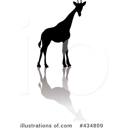 Royalty-Free (RF) Giraffe Clipart Illustration by Pams Clipart - Stock Sample #434809