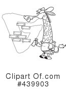 Giraffe Clipart #439903 by toonaday