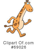 Giraffe Clipart #69026 by Cory Thoman