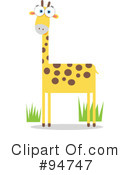 Giraffe Clipart #94747 by Qiun