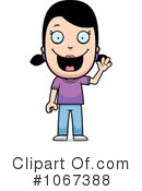 Girl Clipart #1067388 by Cory Thoman