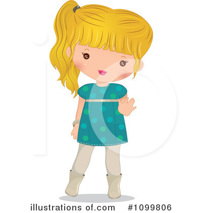 Girl Clipart #1099806 by Melisende Vector