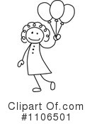 Girl Clipart #1106501 by C Charley-Franzwa