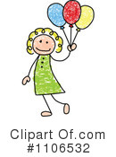 Girl Clipart #1106532 by C Charley-Franzwa