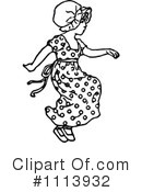 Girl Clipart #1113932 by Prawny Vintage