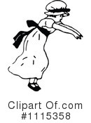 Girl Clipart #1115358 by Prawny Vintage