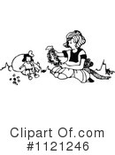 Girl Clipart #1121246 by Prawny Vintage