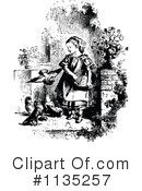 Girl Clipart #1135257 by Prawny Vintage