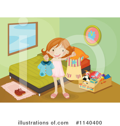 Girl Clipart #1140400 - Illustration by Graphics RF