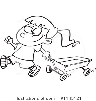 Wagon Clipart #1145121 by toonaday