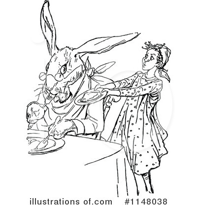 Rabbit Clipart #1148038 by Prawny Vintage
