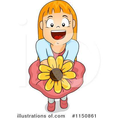 Royalty-Free (RF) Girl Clipart Illustration by BNP Design Studio - Stock Sample #1150861