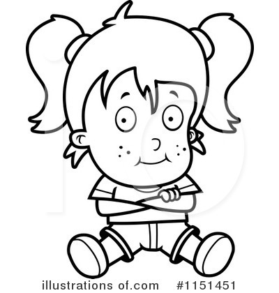 Royalty-Free (RF) Girl Clipart Illustration by Cory Thoman - Stock Sample #1151451