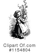 Girl Clipart #1154804 by Prawny Vintage