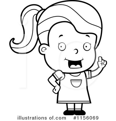 Royalty-Free (RF) Girl Clipart Illustration by Cory Thoman - Stock Sample #1156069