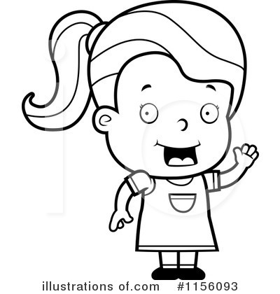 Royalty-Free (RF) Girl Clipart Illustration by Cory Thoman - Stock Sample #1156093