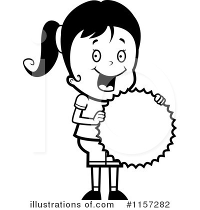 Royalty-Free (RF) Girl Clipart Illustration by Cory Thoman - Stock Sample #1157282