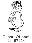 Girl Clipart #1157424 by Prawny Vintage