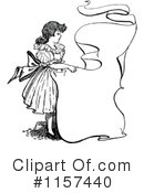 Girl Clipart #1157440 by Prawny Vintage