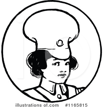 Royalty-Free (RF) Girl Clipart Illustration by Prawny Vintage - Stock Sample #1165815