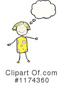 Girl Clipart #1174360 by lineartestpilot