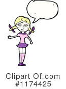 Girl Clipart #1174425 by lineartestpilot