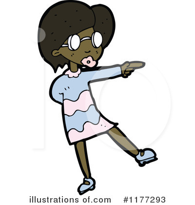 Royalty-Free (RF) Girl Clipart Illustration by lineartestpilot - Stock Sample #1177293