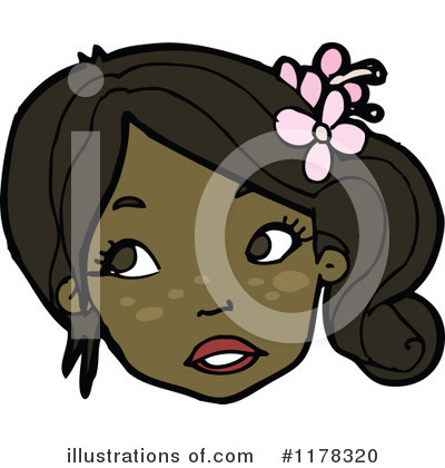 African American Girl Clipart #1178320 by lineartestpilot