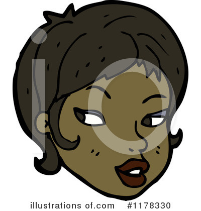 African American Girl Clipart #1178330 by lineartestpilot