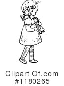 Girl Clipart #1180265 by Prawny Vintage