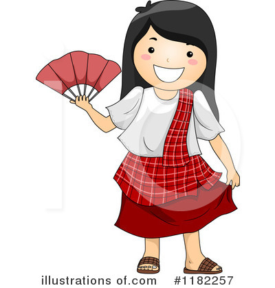 Royalty-Free (RF) Girl Clipart Illustration by BNP Design Studio - Stock Sample #1182257