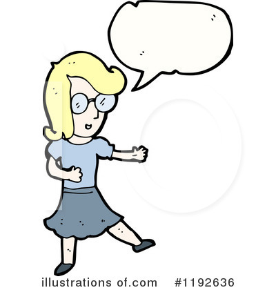 Royalty-Free (RF) Girl Clipart Illustration by lineartestpilot - Stock Sample #1192636
