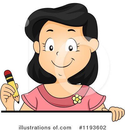 Royalty-Free (RF) Girl Clipart Illustration by BNP Design Studio - Stock Sample #1193602