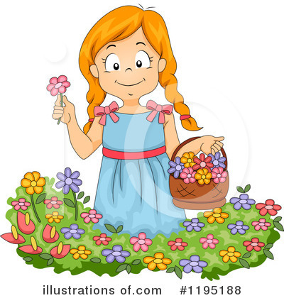 Royalty-Free (RF) Girl Clipart Illustration by BNP Design Studio - Stock Sample #1195188