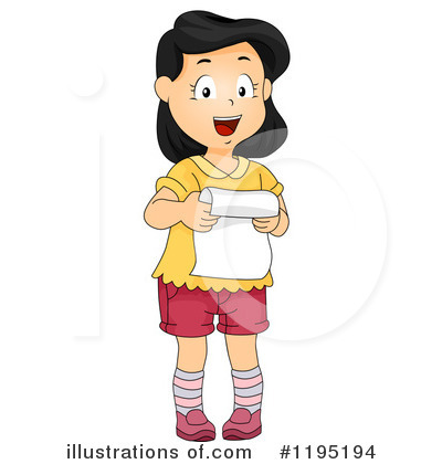 Royalty-Free (RF) Girl Clipart Illustration by BNP Design Studio - Stock Sample #1195194
