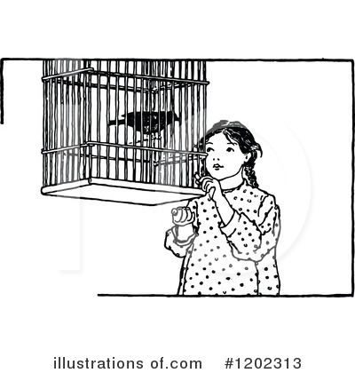 Bird Cage Clipart #1202313 by Prawny Vintage