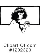 Girl Clipart #1202320 by Prawny Vintage
