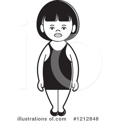 Royalty-Free (RF) Girl Clipart Illustration by Lal Perera - Stock Sample #1212848