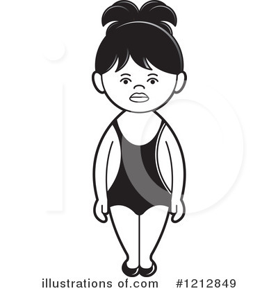 Royalty-Free (RF) Girl Clipart Illustration by Lal Perera - Stock Sample #1212849