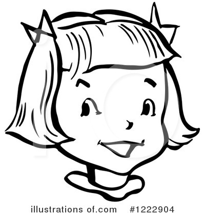 Royalty-Free (RF) Girl Clipart Illustration by Picsburg - Stock Sample #1222904