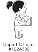Girl Clipart #1224332 by Lal Perera