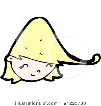 Royalty-Free (RF) Girl Clipart Illustration by lineartestpilot - Stock Sample #1225730