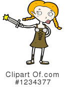 Girl Clipart #1234377 by lineartestpilot